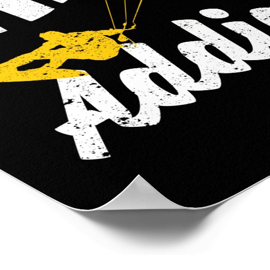 Kite Windsurfing Kiteboarding Sport Poster (Hoek)