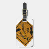 Kiteboard Bagagelabel (Voorkant verticaal)