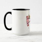 Kiteboard/kitesurf - Kite girl Mug (Gauche)
