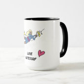 Kiteboard/kitesurf - Kite girl Mug (Devant droit)