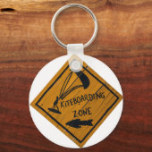 Kiteboard Sleutelhanger (Voorkant)