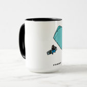 Kiteboarding/kitesurfing — Kietsurfer Mok (Voorkant links)