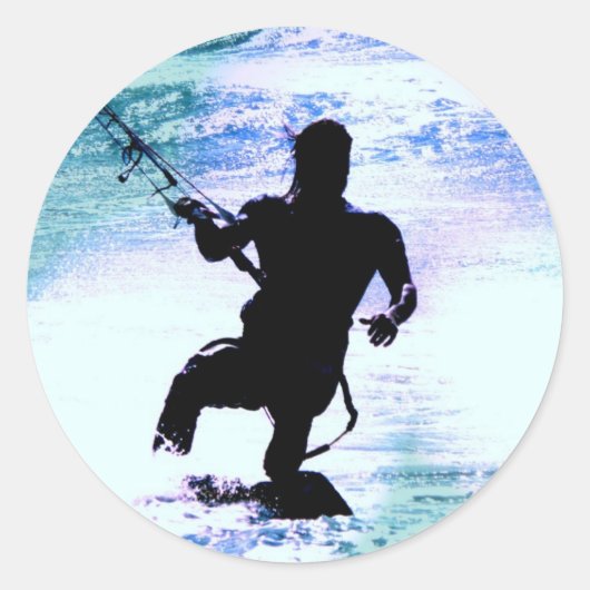 Kiteboarding Sticker (Voorkant)