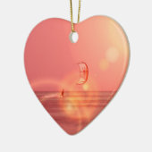 Kiteboarding Sunset Ornament (Links)