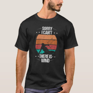 Kiteboarding Vintage Er is Wind Kitesurfing Kit T-shirt