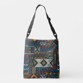 Kitenge chitenge Pattern Africa Crossbody Tas (Achterkant)
