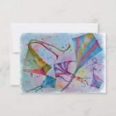 KITES DE VOL HAUT COLORÉ RSVP (Dos)