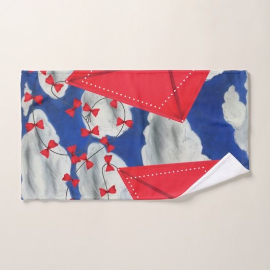 Kites en Klouds Bad Handdoek (Handdoek)