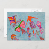 KITES GARBA BRIEFKAART (Voorkant / Achterkant)