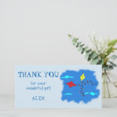 Kites Merci personnalisé (Debout devant)