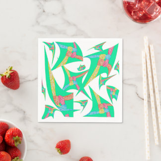 Kites of Connection Paper Napkins Servet