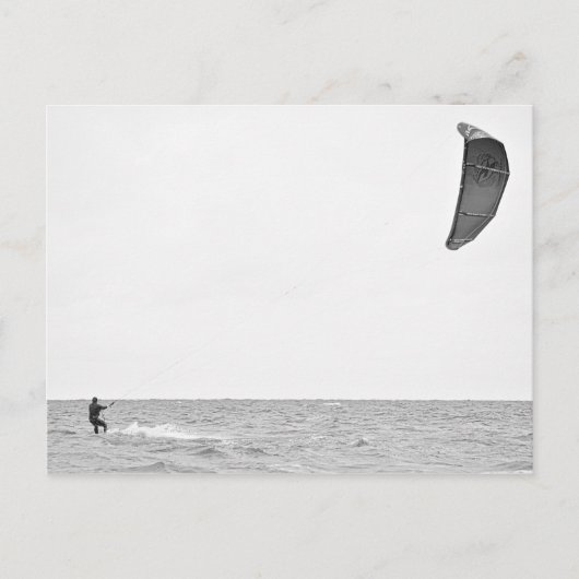 Kitesurf - carte postale (Devant)