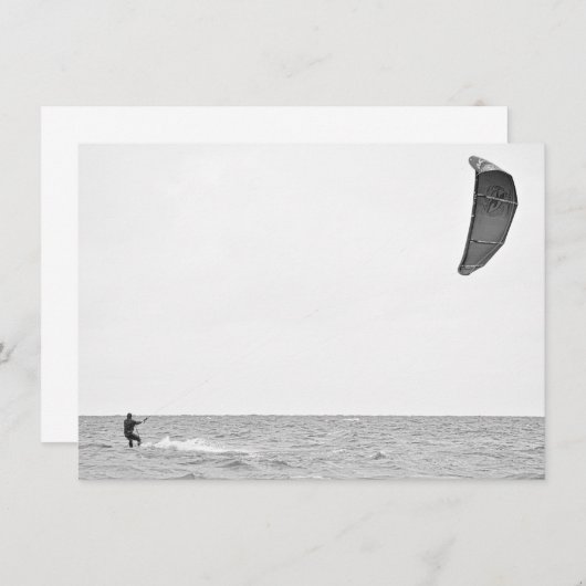 Kitesurf - Invitation (Devant / Derrière)