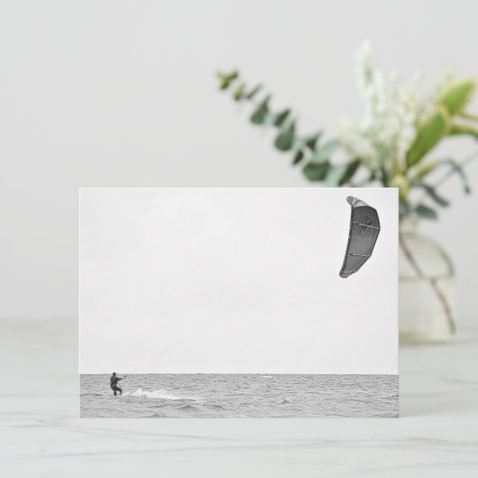 Kitesurf - Invitation (Debout devant)