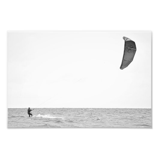 Kitesurfen - Fotoprint Foto Afdruk (Voorkant)