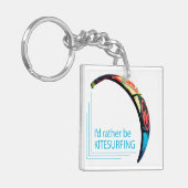 Kitesurfen Sleutelhanger (Voorkant Links)