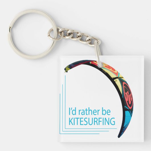 Kitesurfen Sleutelhanger (Voorkant)