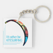 Kitesurfen Sleutelhanger (Achterkant)