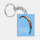 Kitesurfen Sleutelhanger (Voorkant Links)