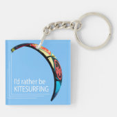 Kitesurfen Sleutelhanger (Achterkant)