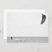 Kitesurfen - uitnodiging (Voorkant / Achterkant)