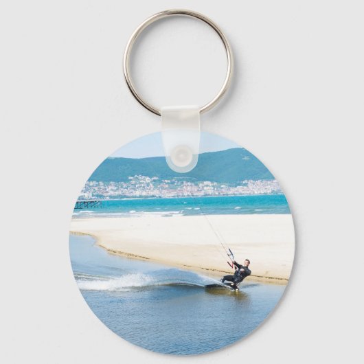 Kitesurfer Sleutelhanger (Voorkant)
