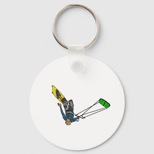 kitesurfer sleutelhanger (Voorkant)