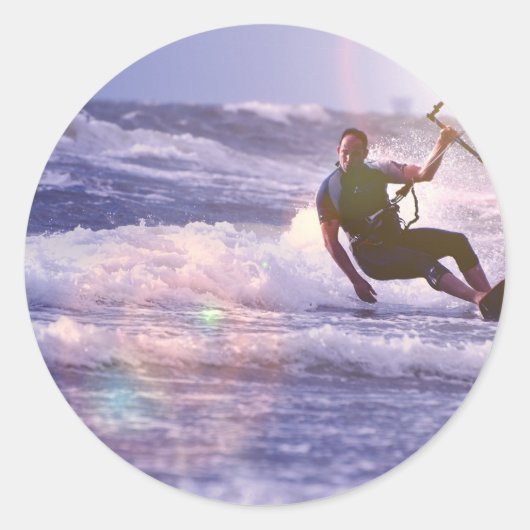 Kitesurfer Stickers (Voorkant)
