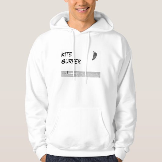 Kitesurfer - sweatshirt met capuchon (Voorkant)