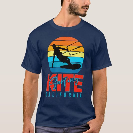 Kitesurfing California T-Shirt (Voorkant)