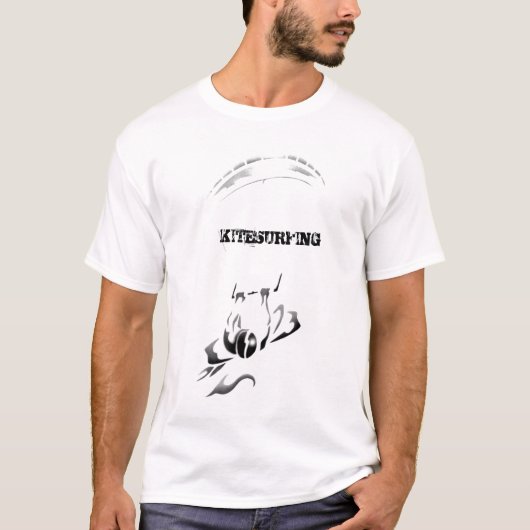 KITESURFING T-SHIRT (Voorkant)