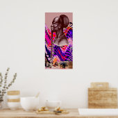 Kitete, Kikongo Bantu Chief-Africa-1800's Poster (Keuken)