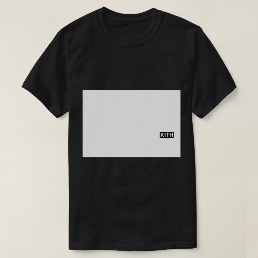Kith Black BOGO Mask T-shirt (Design voorkant)