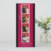 Kith de Photomaton Save the Date (Rouge & Noir) (Debout devant)