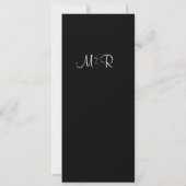 Kith de Photomaton Save the Date (Rouge & Noir) (Dos)