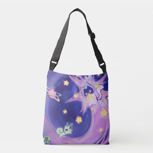 KitKat's Kosmische Avontuur Crossbody Tas (Voorkant)