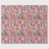 Kitsch Collage wikkelen of decoupage papier (Vlak)