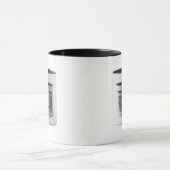 Kitschen Fatty 5th Dimension Logo Mug Slick Black (Centre)