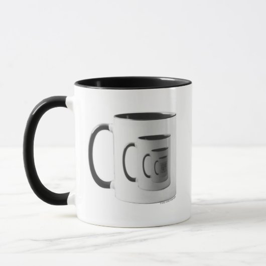 Kitschen Fatty 5th Dimension Logo Mug Slick Black (Gauche)
