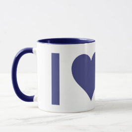 Kitschen Fatty Coffee Lover Mok Deli Blauw