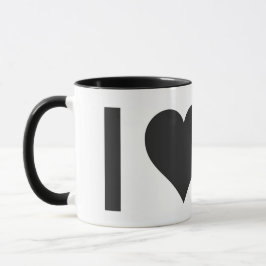 Kitschen Fatty Coffee Lover Mok Slick Zwart