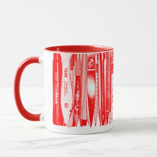 Kitschen Fatty Desk Mug Diner Rouge (Gauche)