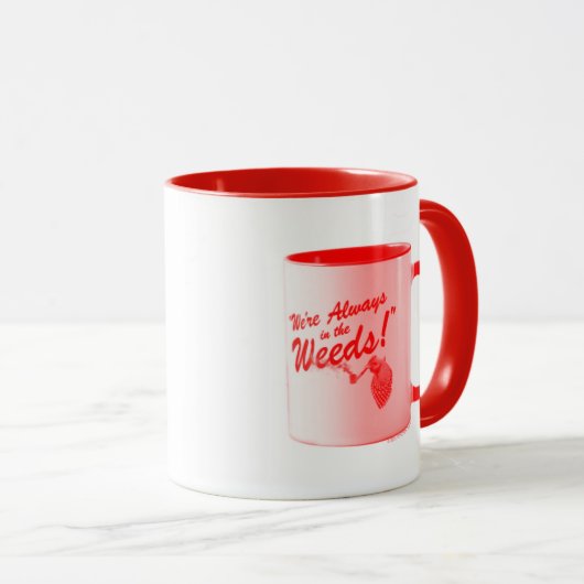Kitschen Fatty Kitschen Fatty Logo Mug Mug Red (Devant droit)