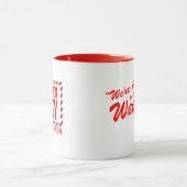 Kitschen Fatty Logo Mug Diner Rouge (Centre)