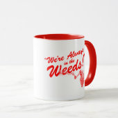 Kitschen Fatty Logo Mug Diner Rouge (Devant droit)