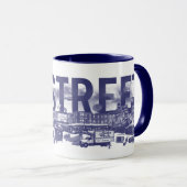 Kitschen Fatty S 9th St Mug Deli Bleu (Devant droit)