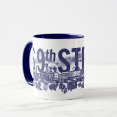 Kitschen Fatty S 9th St Mug Deli Bleu (Devant gauche)