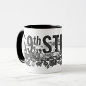 Kitschen Fatty S 9th St Mug Slick Noir (Devant gauche)