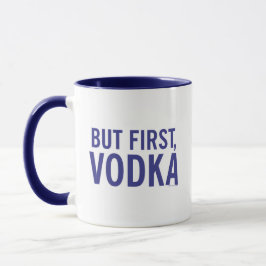 Kitschen Fatty Vodka Mok Deli Blauw