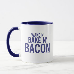 Kitschen Fatty Wake N' Bacon Mok Deli Blauw